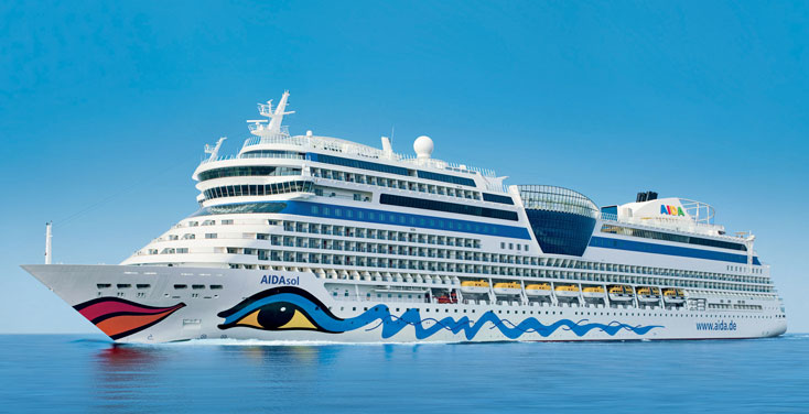 Erfahrungen mit dem Kreuzfahrtschiff AIDAsol Bewertungen des Kreuzfahrtschiffs AIDAsol